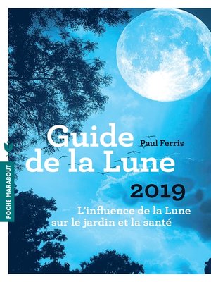 cover image of Le guide de la lune 2019